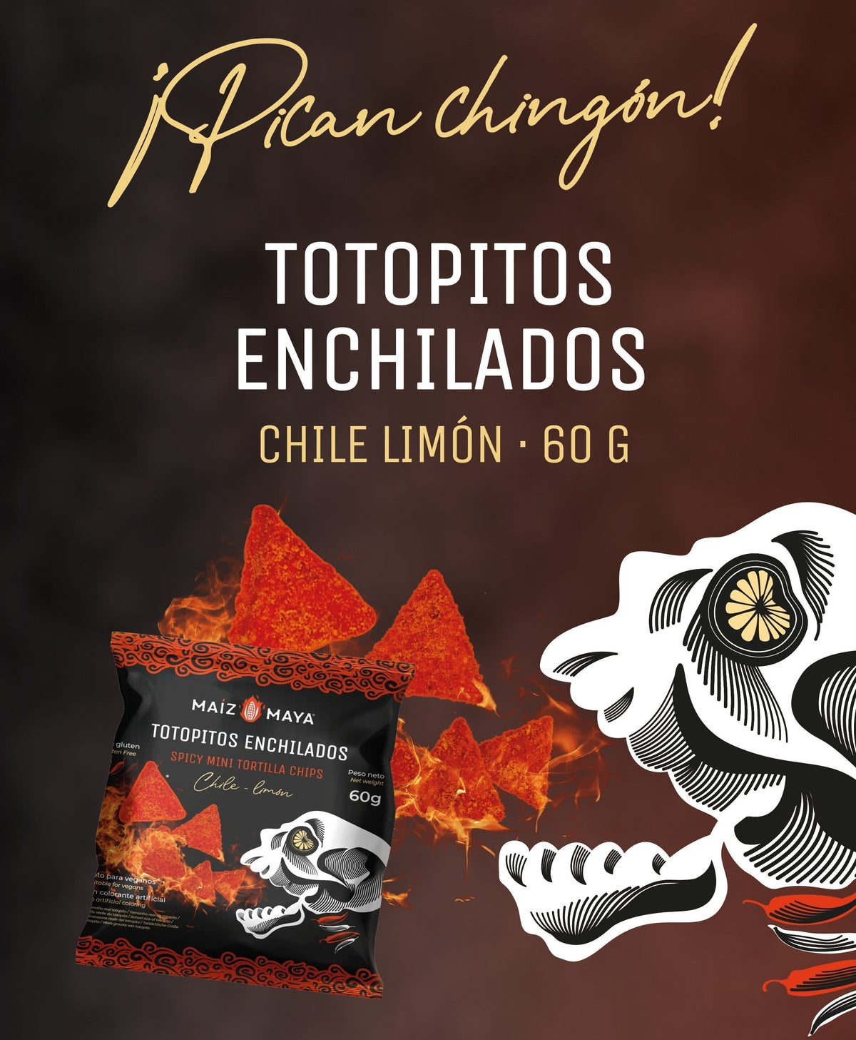 Totopitos Enchilados: El balance perfecto entre el picante y el limón