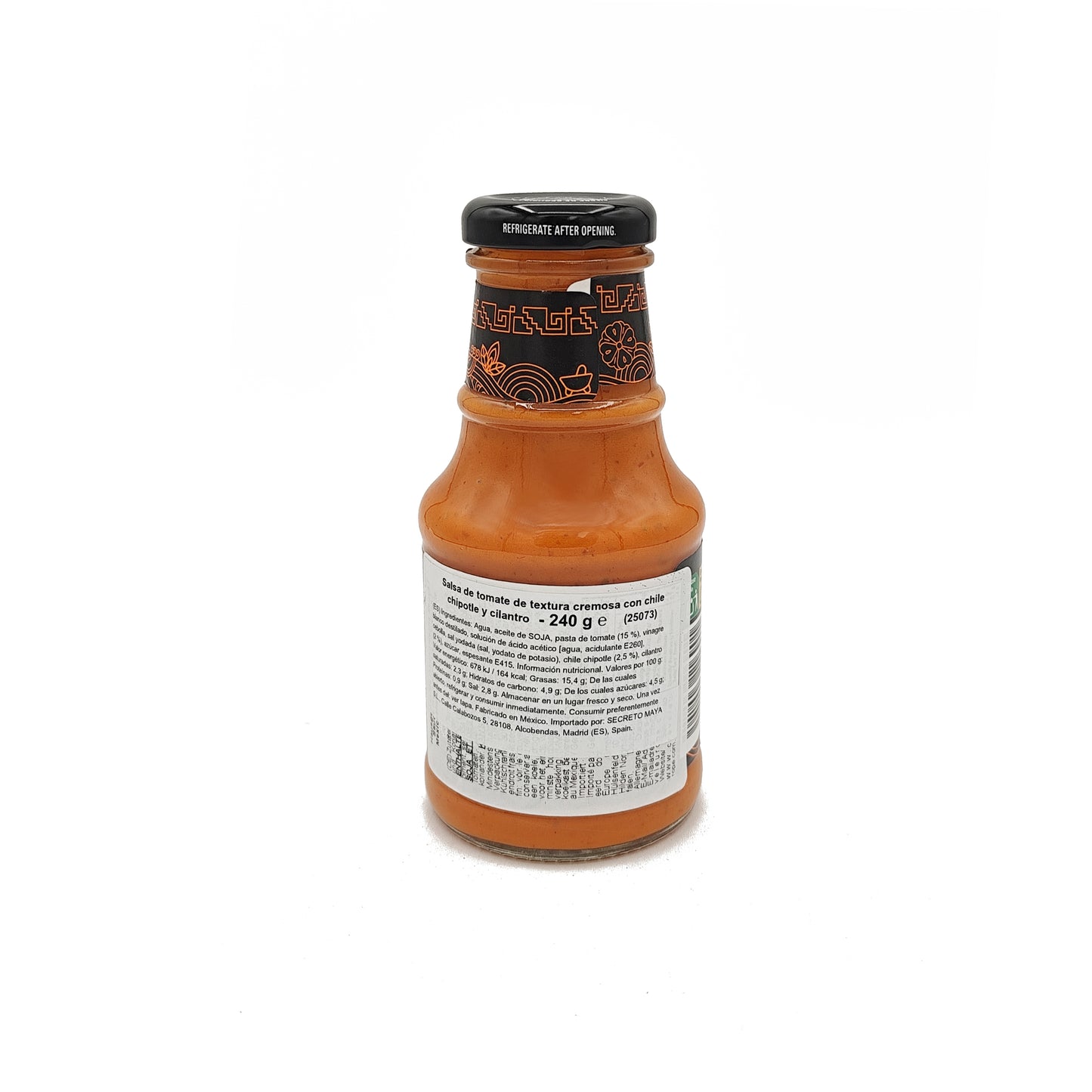 SALSA CHIPOTLE PICANTE CREMOSA HERDEZ 240G