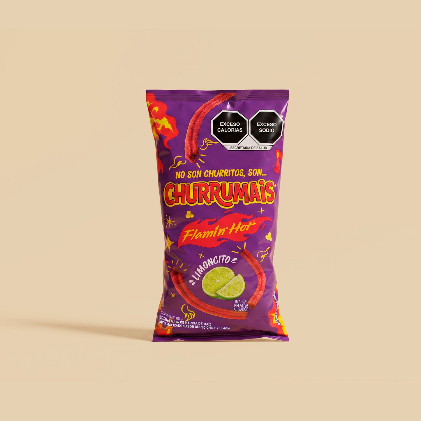 CHURRUMAIS 65 GR FLAMIN HOT