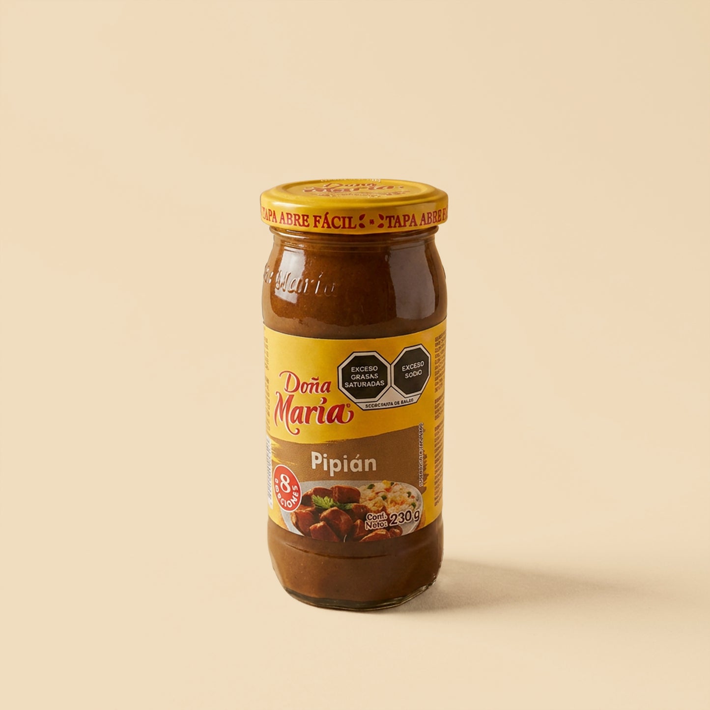 MOLE PIPIAN VASO DOÑA MARIA 230GR