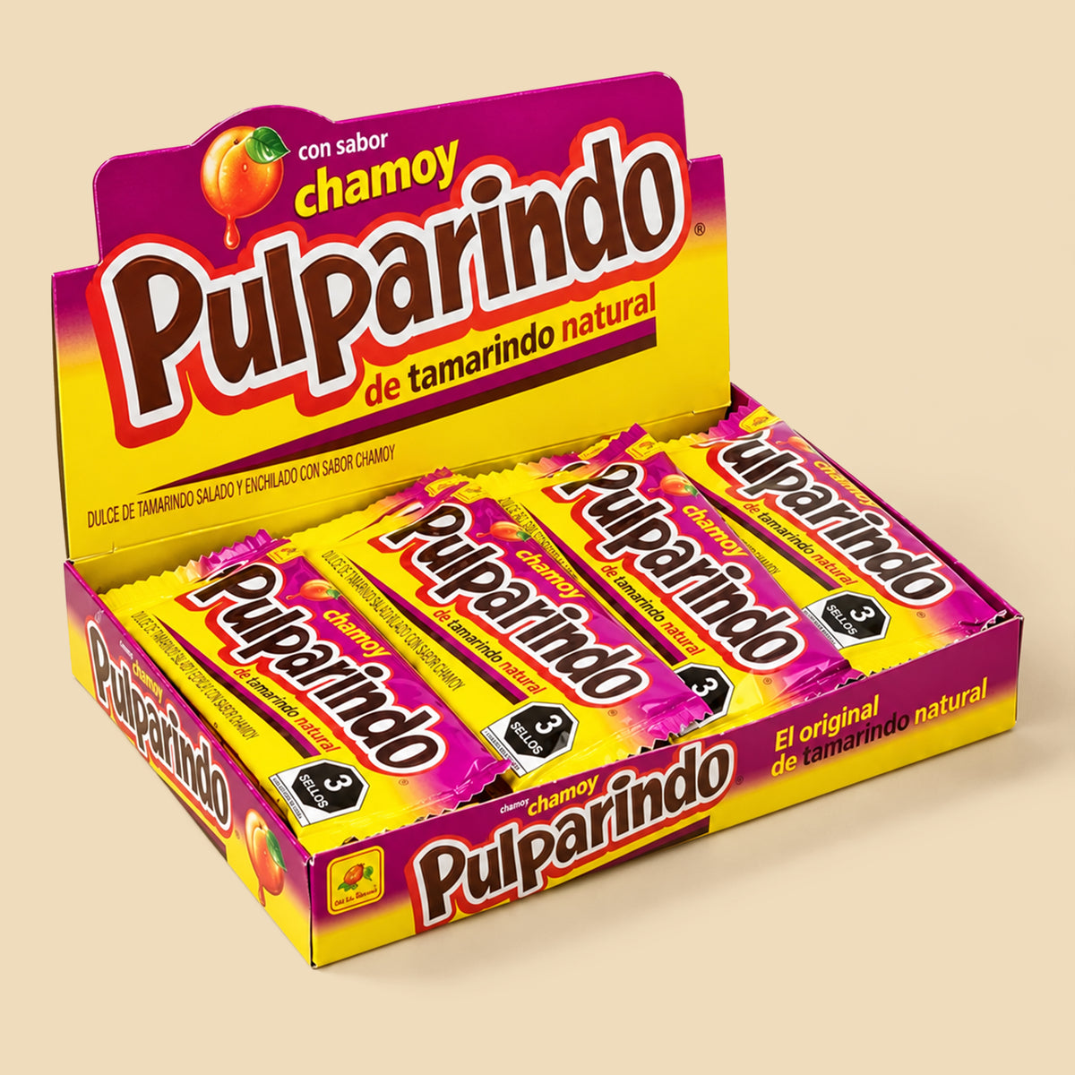 PULPARINDO CHAMOY 20 UNIDADES- 14 G