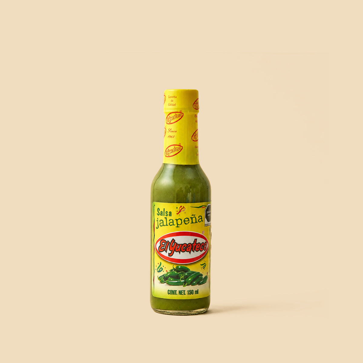 Salsa Jalapeña El Yucateco 150 ml