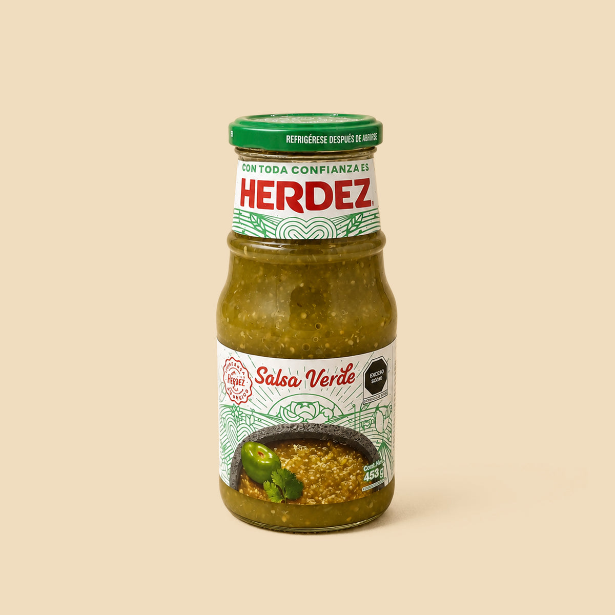 SALSA VERDE HERDEZ 453G