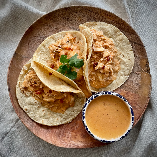 Receta de pollo en crema de chipotle