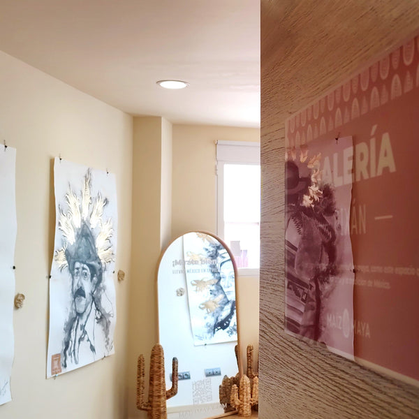Descubre Galería Pixán: una exposición de arte mexicano en Madrid con Maíz Maya