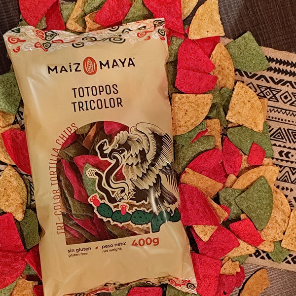 Totopos Tricolor Maíz Maya: Orgullosamente mexicanos, orgullosamente nuestros