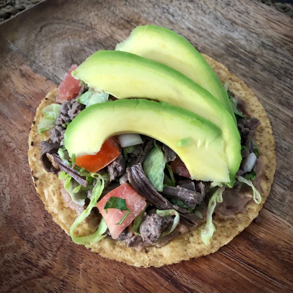 Receta de tostadas de salpicón de carne