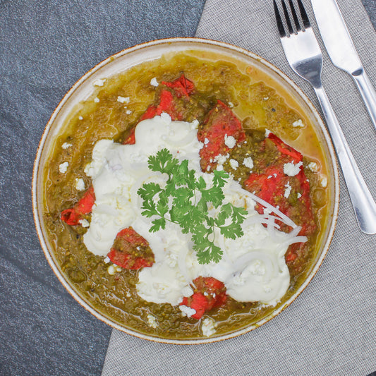 Receta de enchiladas verdes de pollo