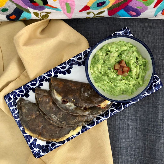 Receta de quesadillas de chistorra o chorizo