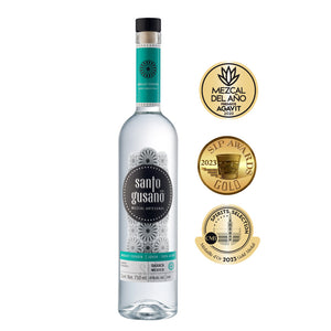 Mezcal Artesanal Espadín Joven Santo Gusano 700 ml