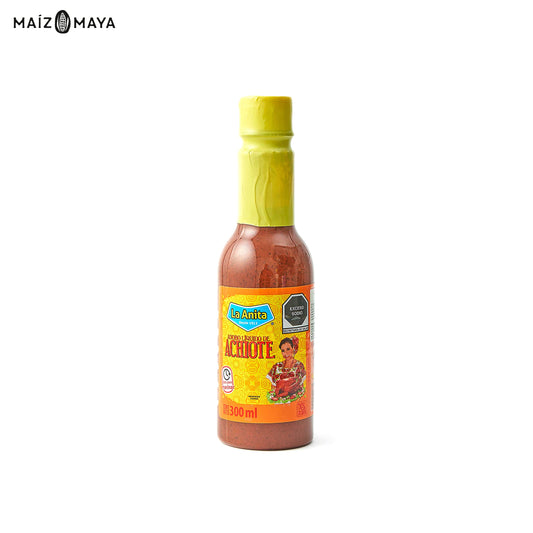 Adobo líquido de achiote La Anita 300ml - Maíz Maya - Tortillas Maya