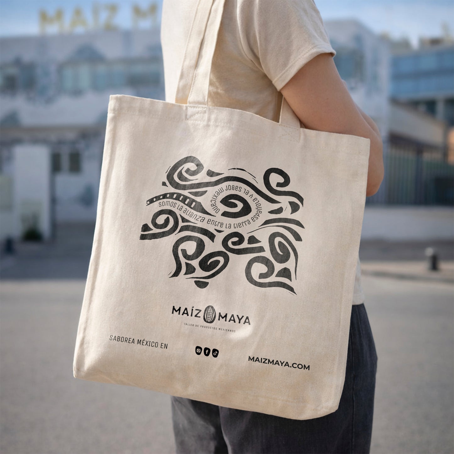 Bolsa Ecológica Maíz Maya "Grecas"