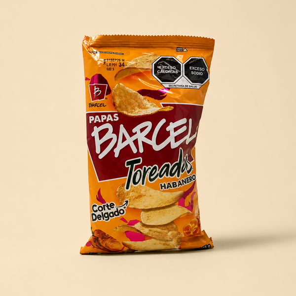 Papas Toreadas Habanero Barcel 45g