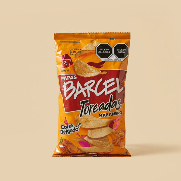 Papas Toreadas Habanero Barcel 45g