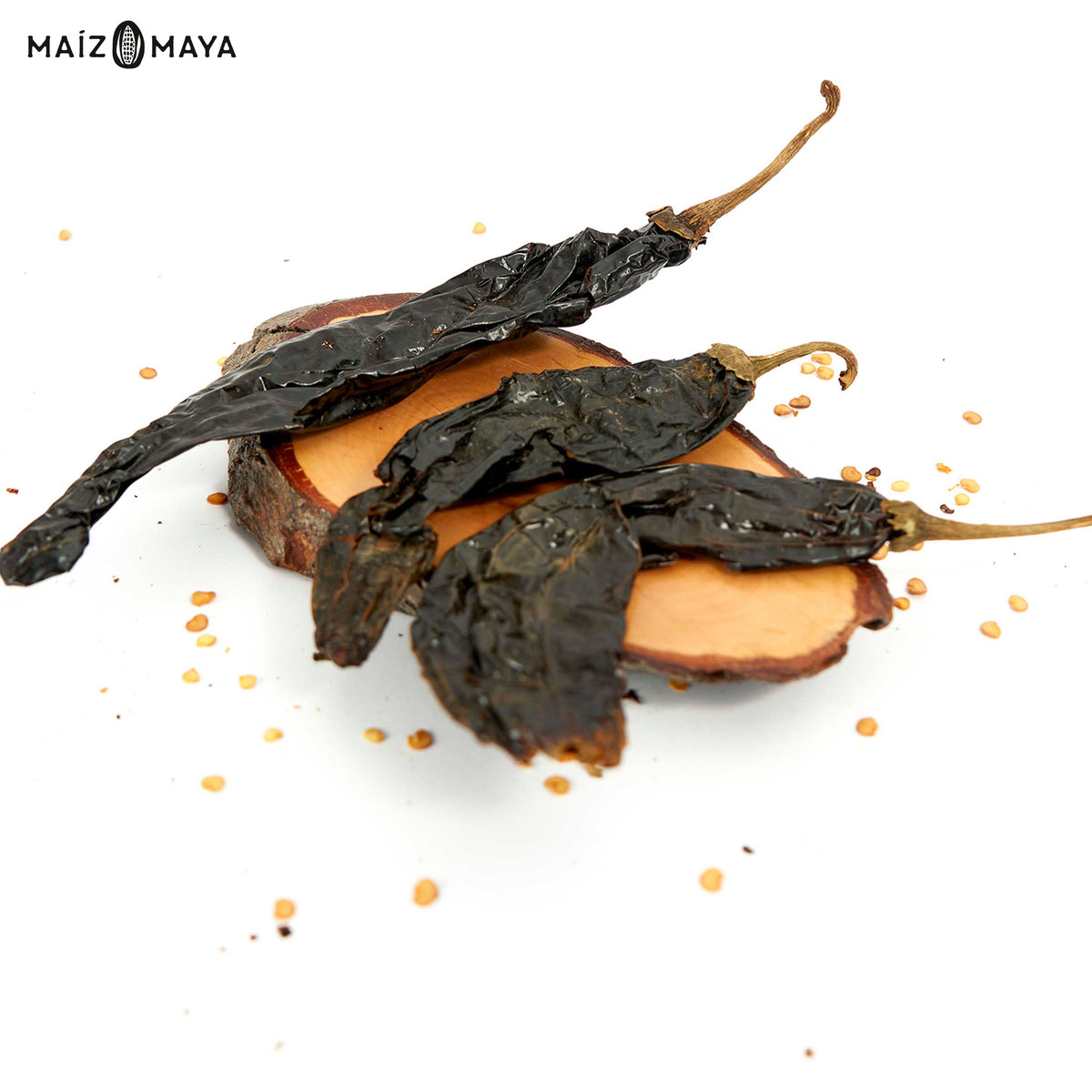 Chile seco pasilla (100g) - Maíz Maya - Tortillas Maya