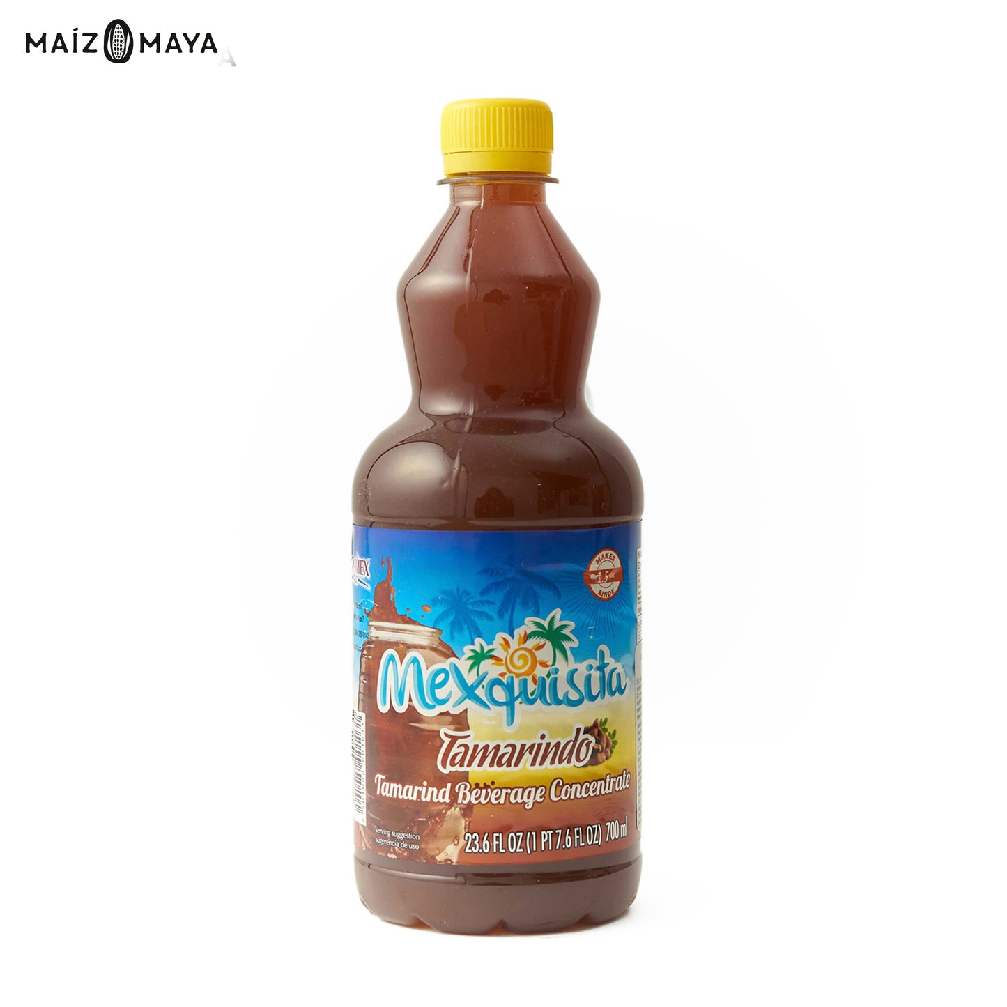 Concentrado agua de tamarindo Mexquisita 700ml - Maíz Maya - Tortillas Maya
