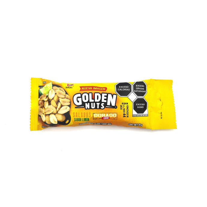 Cacahuates Salados Sabor Limón Golden Nuts 78g
