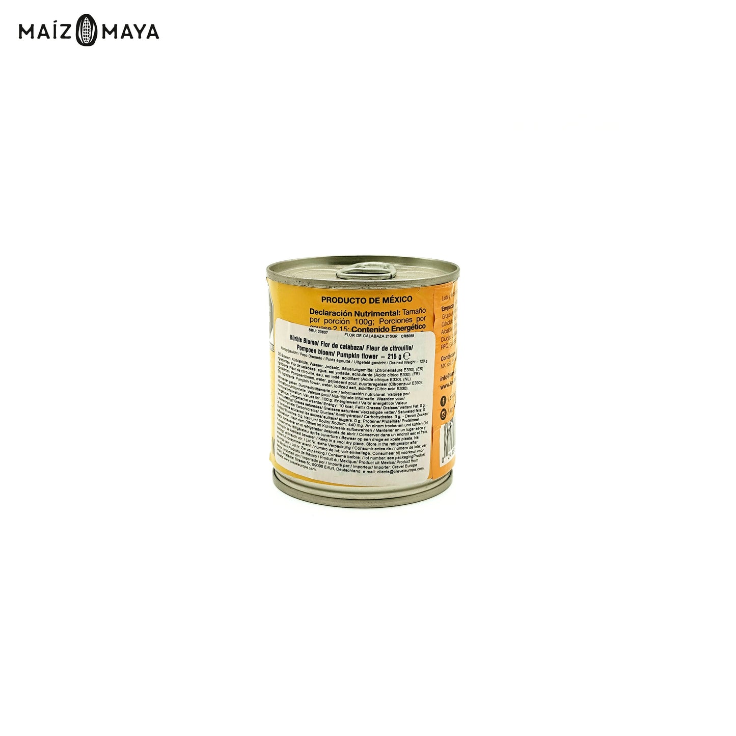 Flor de Calabaza San Miguel 215g - Maíz Maya - Tortillas Maya