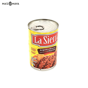 Frijoles Bayos Refritos con Chipotle La Sierra 430g