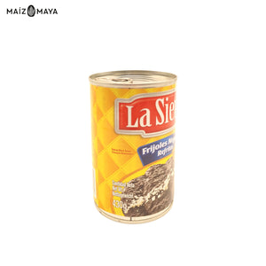 Frijoles Negros Refritos La Sierra 430g