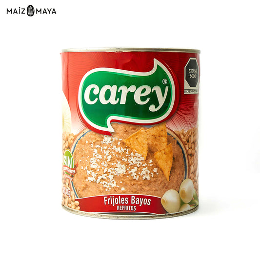 Frijoles Bayos Refritos 3kg Carey - Maíz Maya - Tortillas Maya