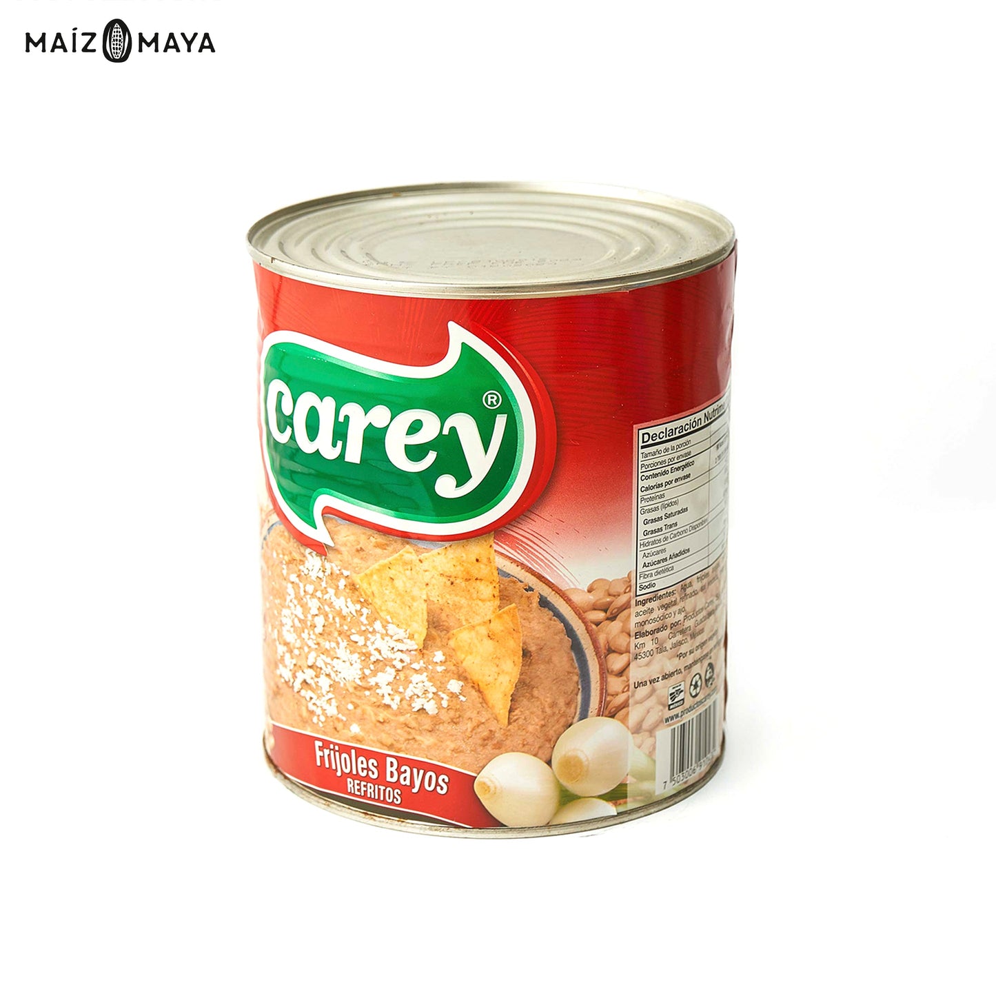 Frijoles Bayos Refritos 3kg Carey - Maíz Maya - Tortillas Maya