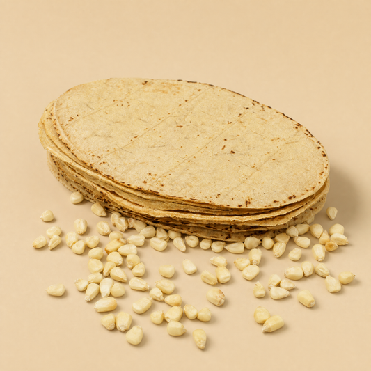 Huarache de maíz blanco (550g)