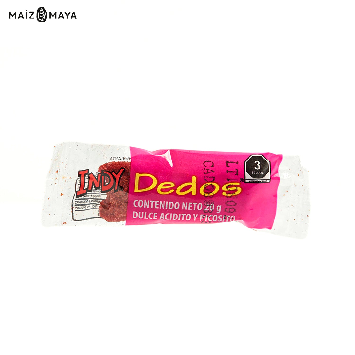 Indy Dedos 20g - Maíz Maya - Tortillas Maya