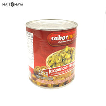 Cargar imagen en el visor de la galería, Chile Jalapeño en Rodajas Sabormex 2,8kg