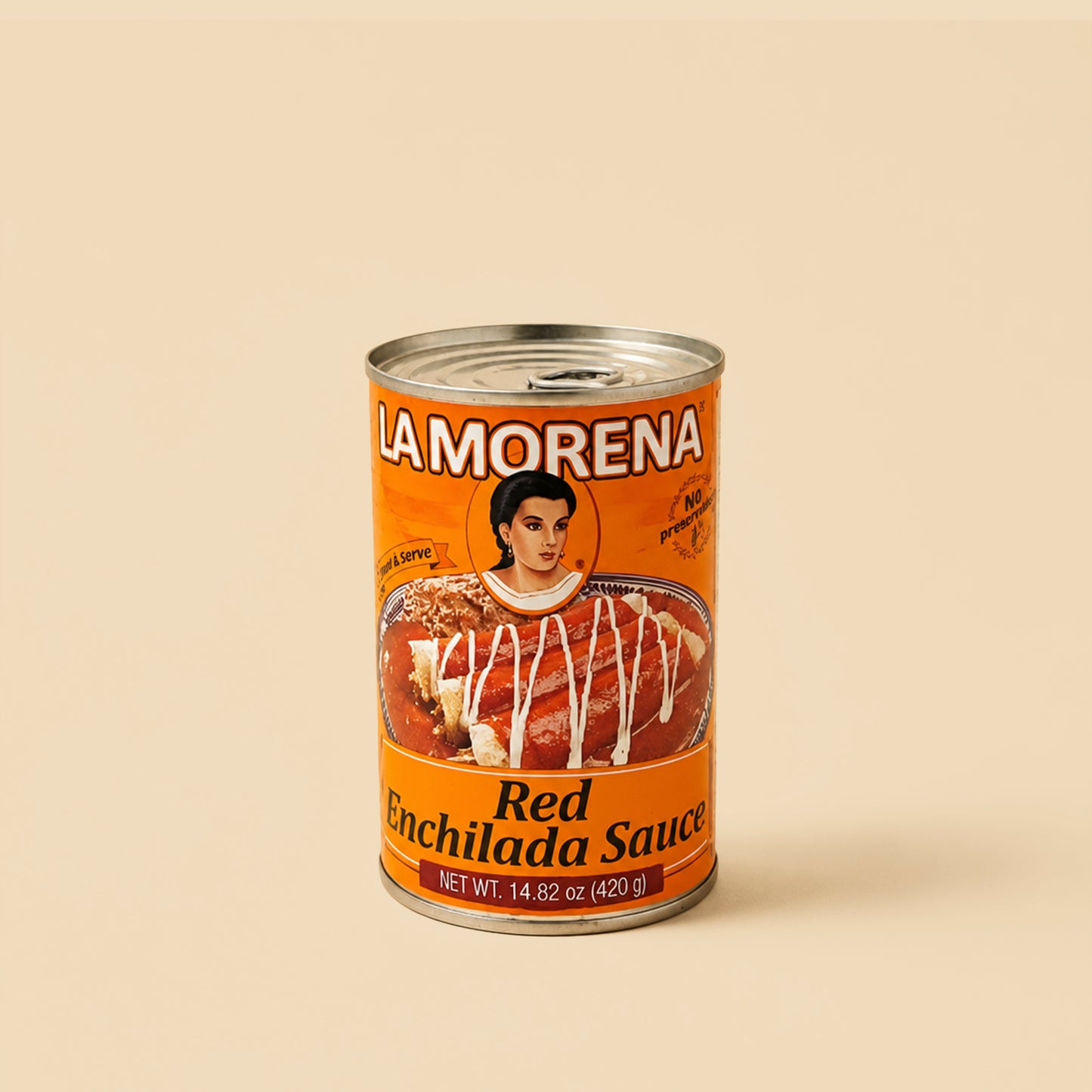 Salsa Roja para Enchiladas La Morena 420gr