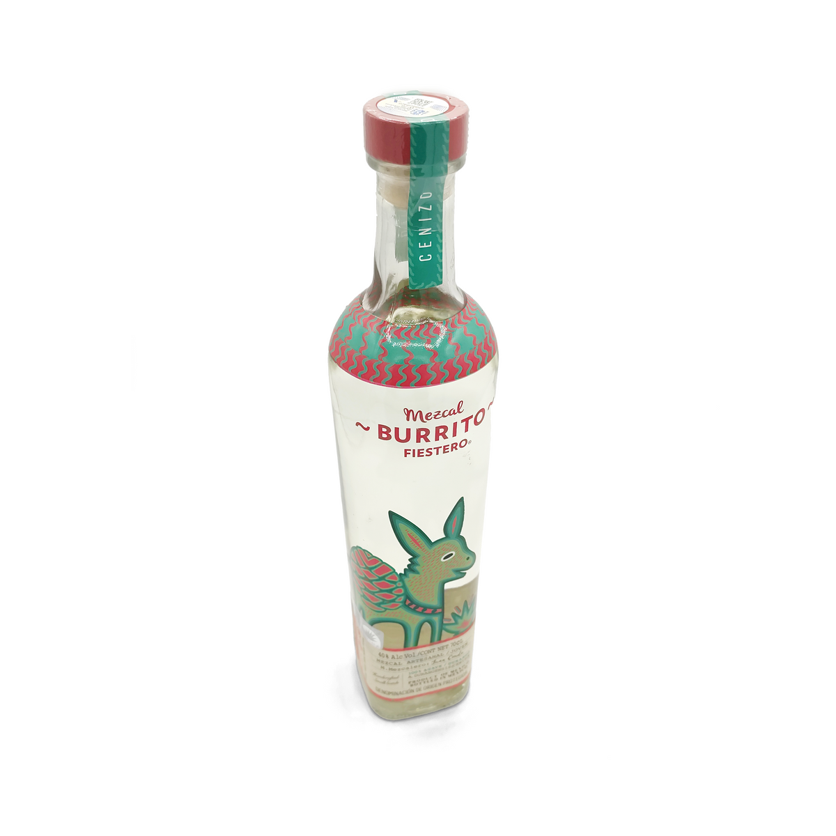 Mezcal Artesanal Burrito Fiestero 700ml - Maíz Maya - Tortillas Maya