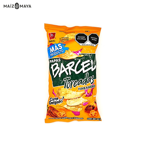 Papas Habanero Toreadas Barcel 45g