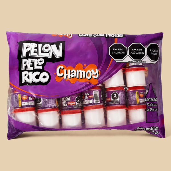 Pelon Pelo Rico Chamoy 12 Unidades