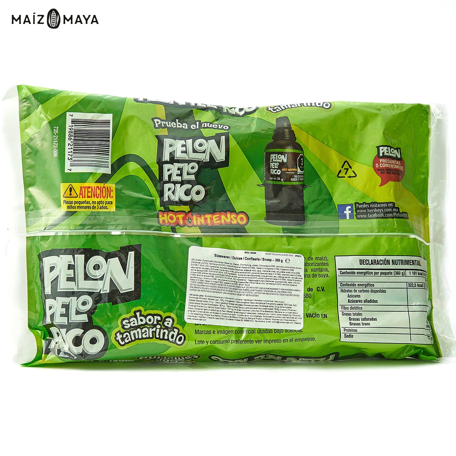 Comprar dulce mexicano de tamarindo en Madrid y online
