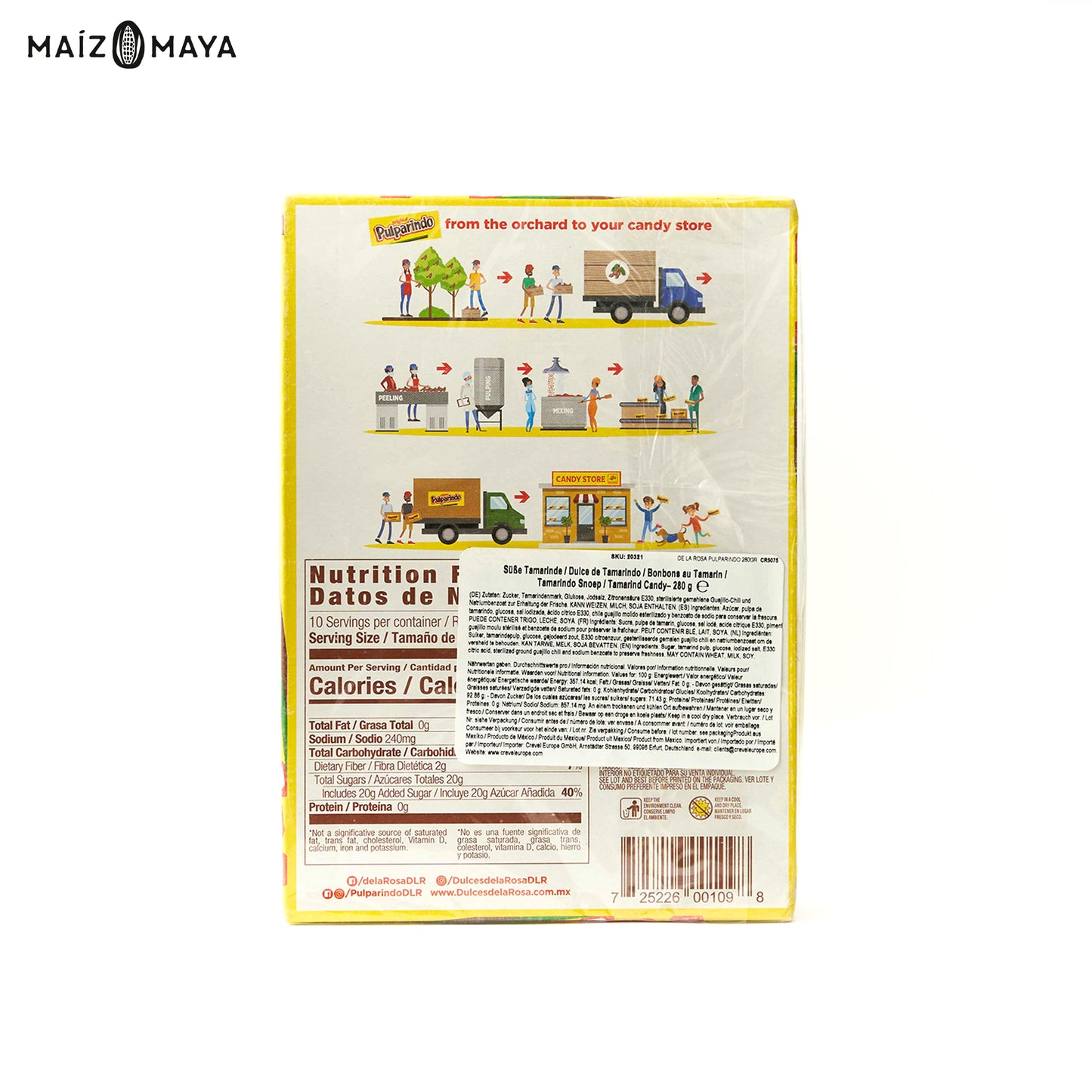 Comprar dulce de tamarindo en Madrid y online
