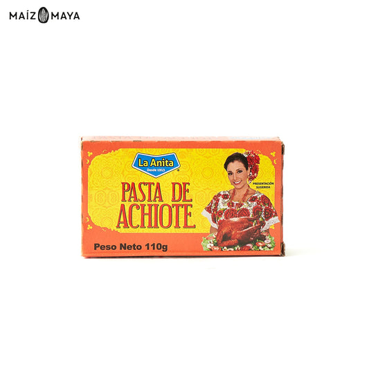 Pasta de achiote La Anita 110 gr - Maíz Maya - Tortillas Maya