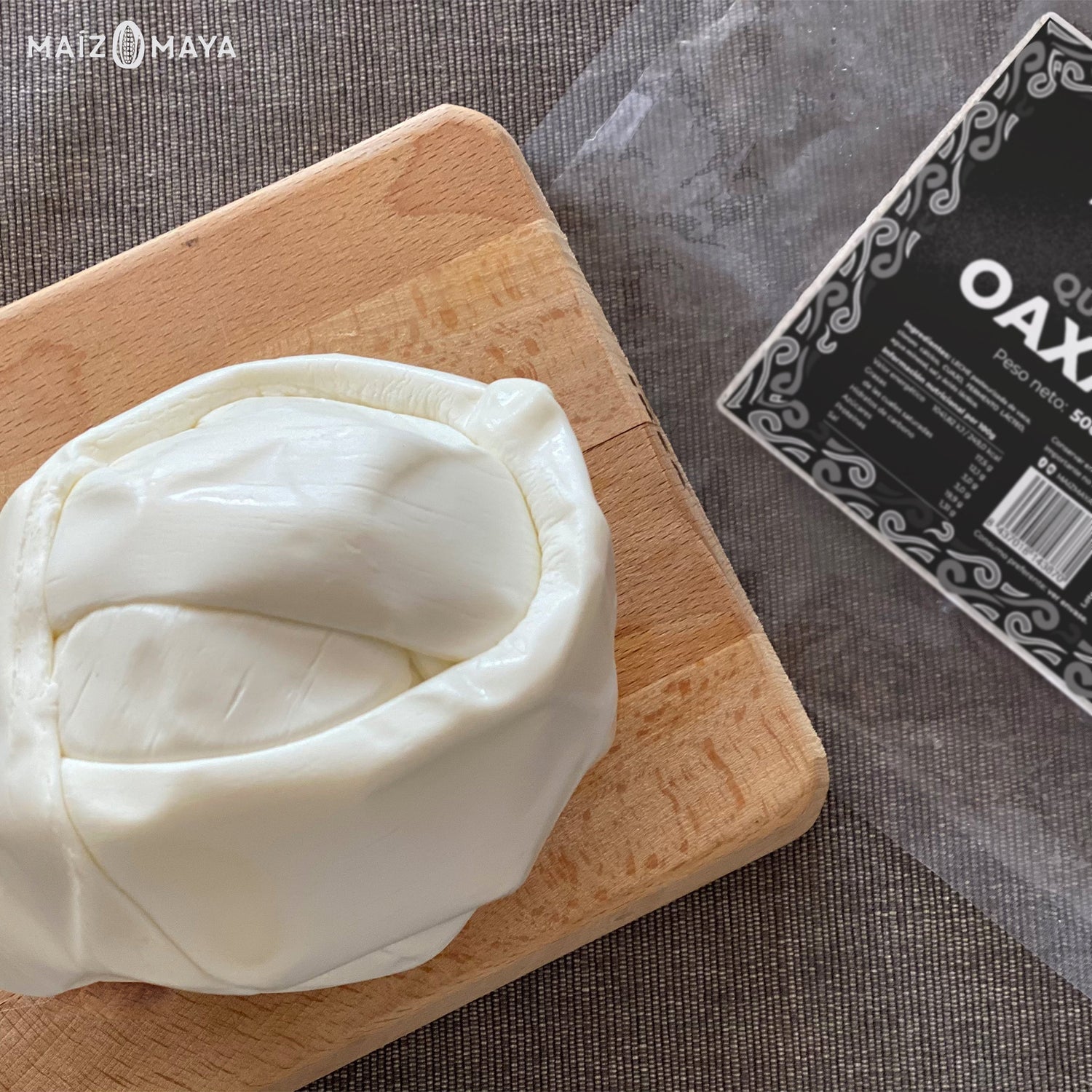 Queso Oaxaca Maíz Maya 500g - Maíz Maya - Tortillas Maya