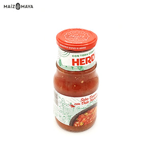 Salsa Casera con Chile Habanero 453 gr