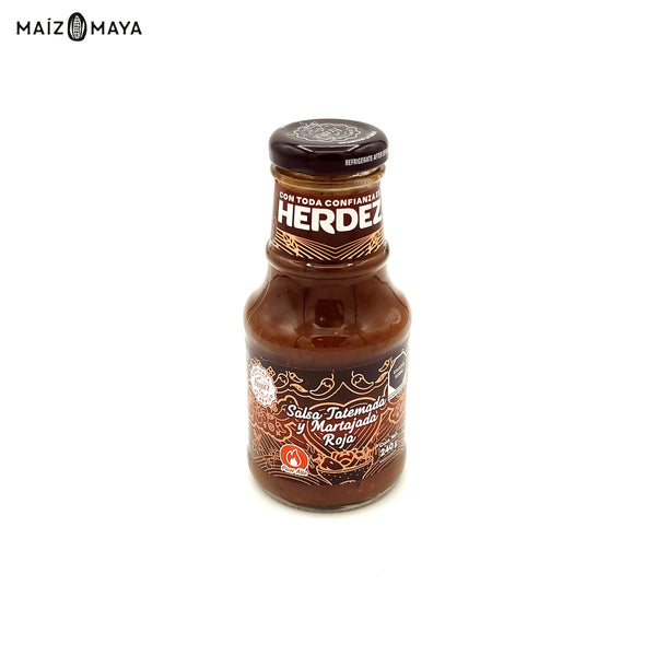 Salsa Tatemada y Martajada Roja Herdez 240gr