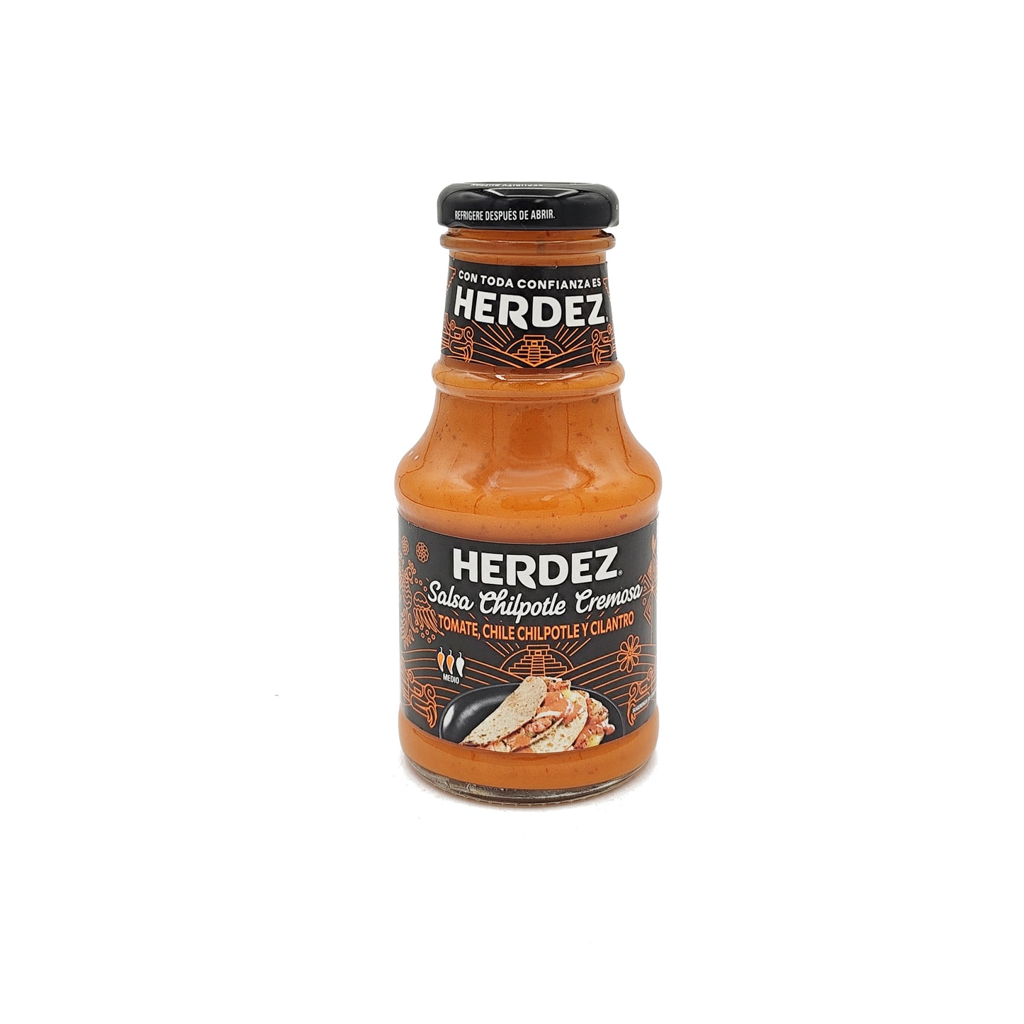 SALSA CHIPOTLE PICANTE CREMOSA HERDEZ 240G