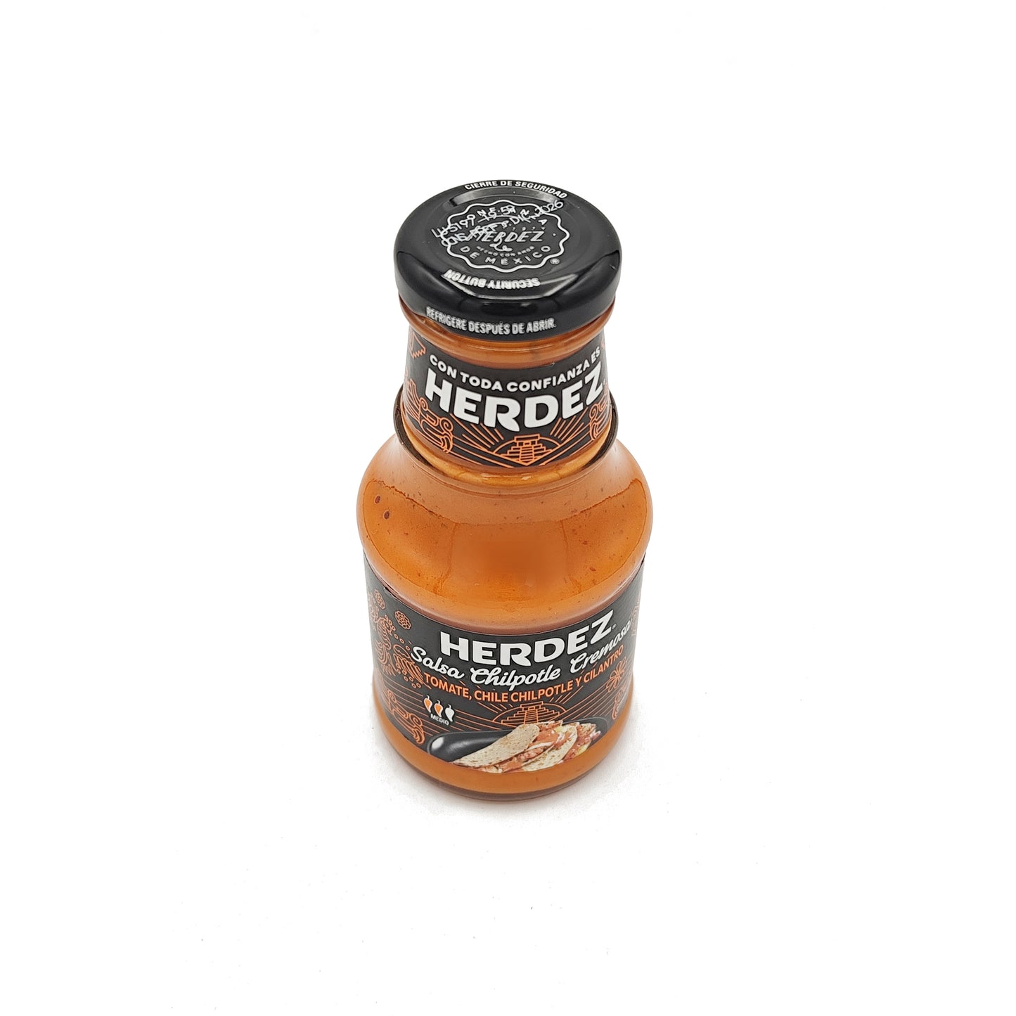 SALSA CHIPOTLE PICANTE CREMOSA HERDEZ 240G