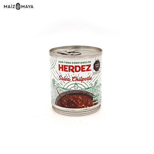 SALSA CHIPOTLE HERDEZ 210G - Maíz Maya - Tortillas Maya
