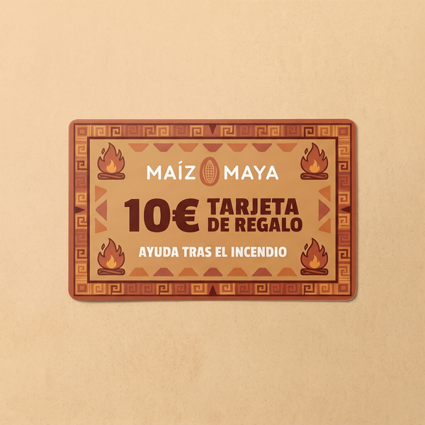 Tarjeta regalo 10€ - Ayuda incendio