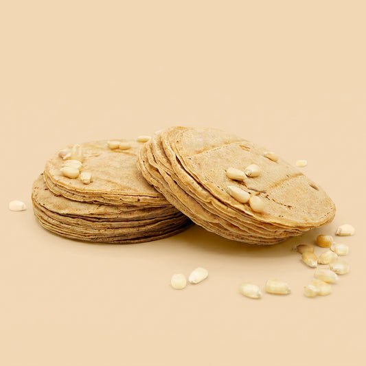 Tortillas de Maíz Blanco Nixtamalizado (500g)