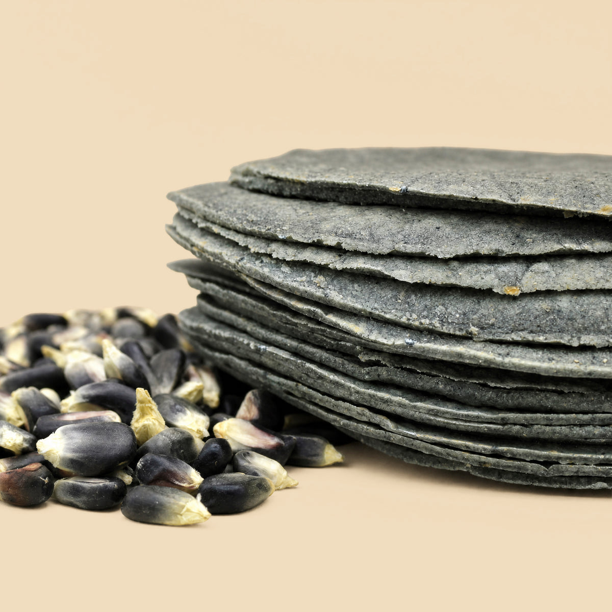 Tortillas de Maíz Azul Nixtamalizado (500g)