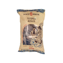Cargar imagen en el visor de la galería, Totopos de Maíz Azul 400GR