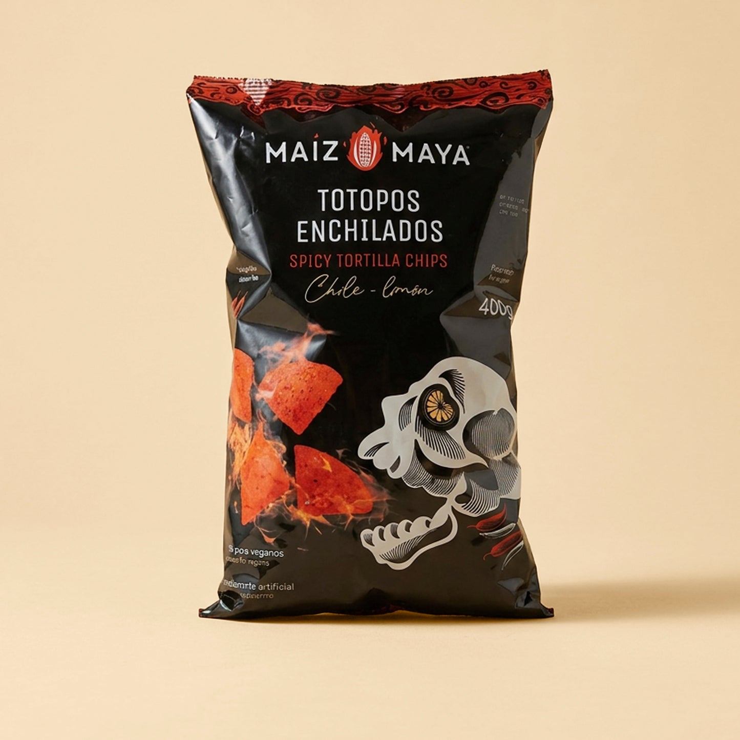 Totopos Enchilados Maíz Maya (400gr.)