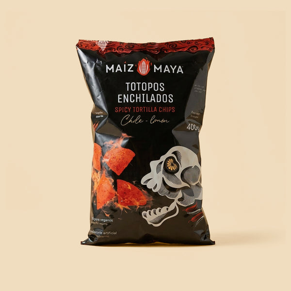 Totopos Enchilados Maíz Maya (400g)
