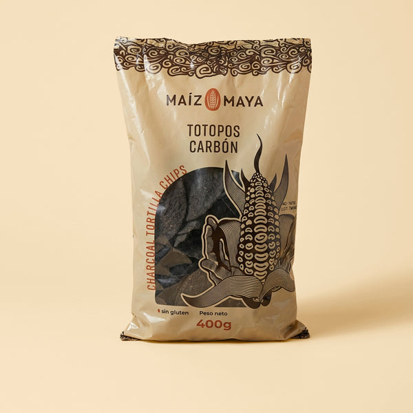 Totopos Carbón (400gr.)