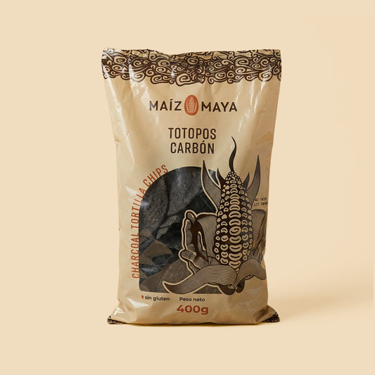 Totopos Carbón (400g)